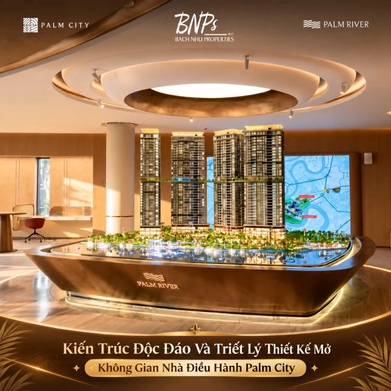 Kiến Trúc Độc Đáo Và Triết Lý Thiết Kế Mở Không Gian Nhà Điều Hành Palm City