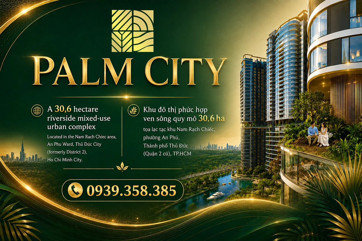Liên hệ tư vấn dự án Palm City do Bách Như Properties đại lý F1
