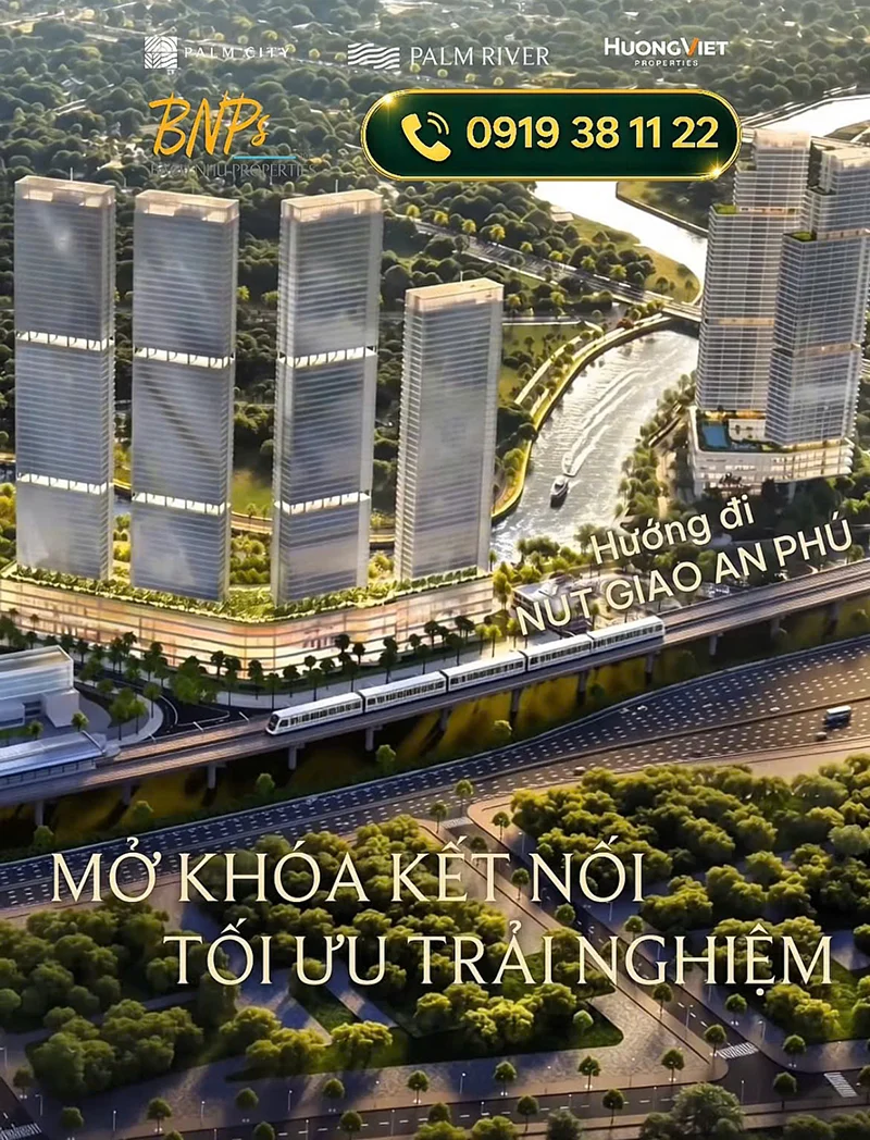 Nút Giao An Phú Palm City: Lợi Thế Kết Nối Của Khu Đô Thị Ven Sông - Bách Như Properties - BNP's