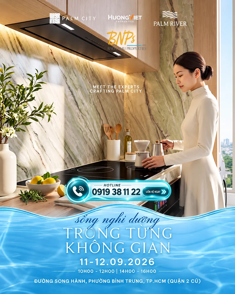 Sự Kiện Palm City Tháng 9 2026 – Hành Trình Khám Phá Chuẩn Sống Nghỉ Dưỡng - Bách Như Properties - BNP's