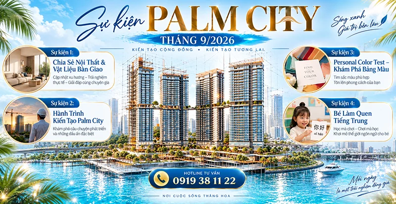 Sự kiện Palm City tháng 9 2026 có gì