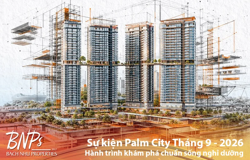 Sự Kiện Palm City Tháng 9 2026 – Hành Trình Khám Phá Chuẩn Sống Nghỉ Dưỡng - Bách Như Properties - BNP's