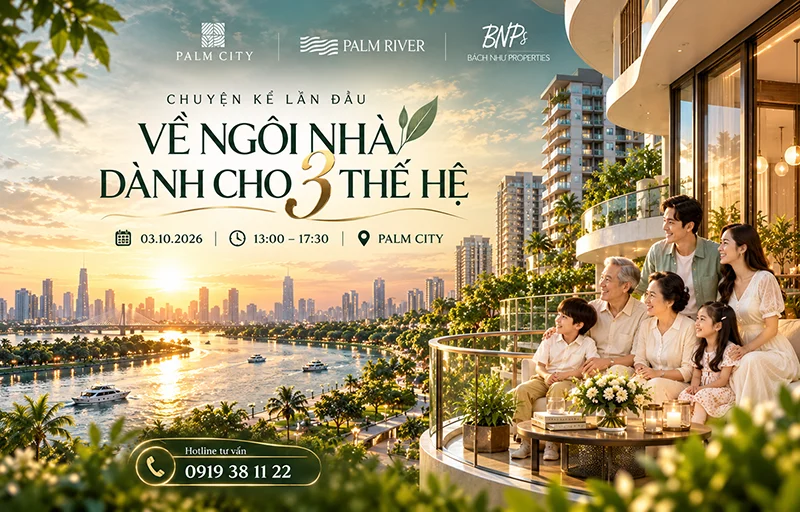 3 thế hệ nghỉ dưỡng tại Palm City - Bách Như Properties - BNP's
